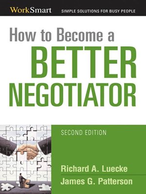 cover image of How to Become a Better Negotiator